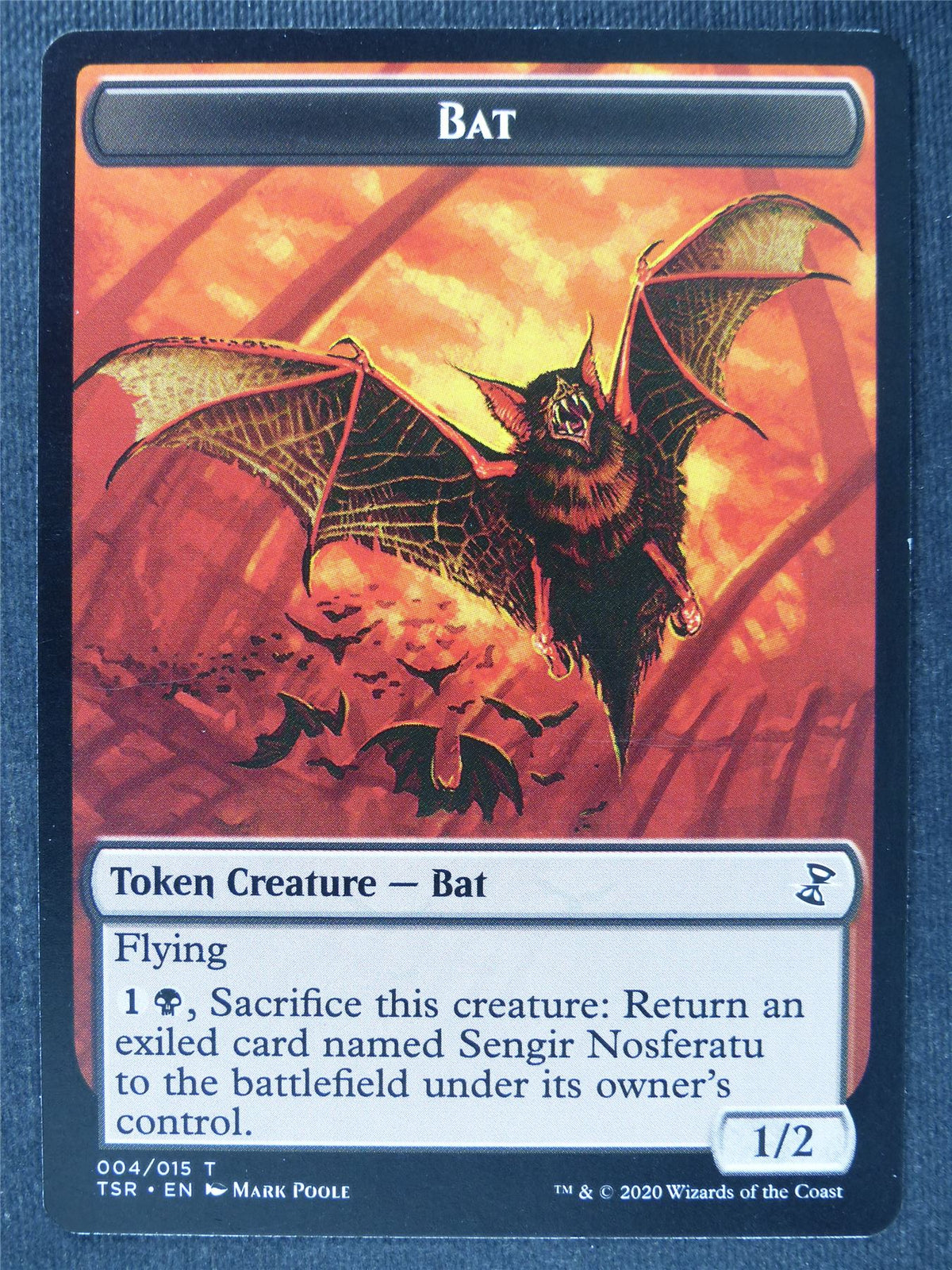 Bat Token - Mtg Magic Cards #6F