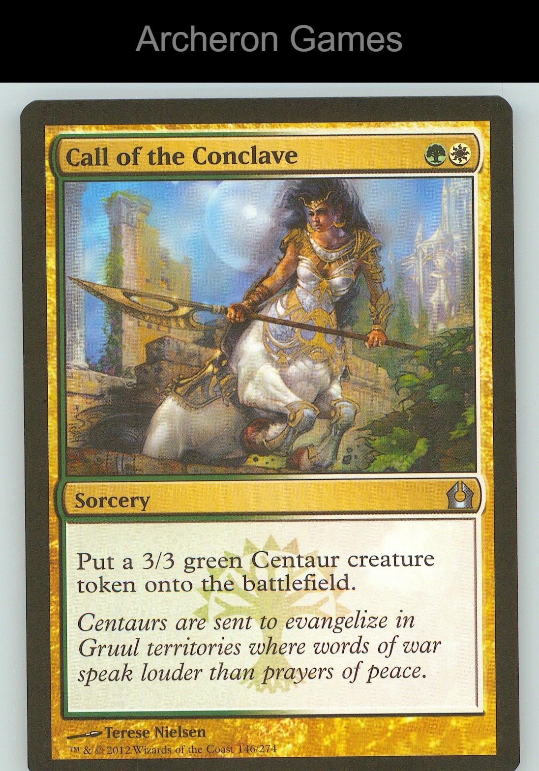Call of the Conclave RTR 146 UC MTG Card NM/EX+