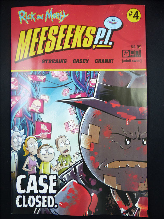 RICK and Mortry: Meeseeks P.I. #4 - Feb 2024 Oni Press Comic #35K