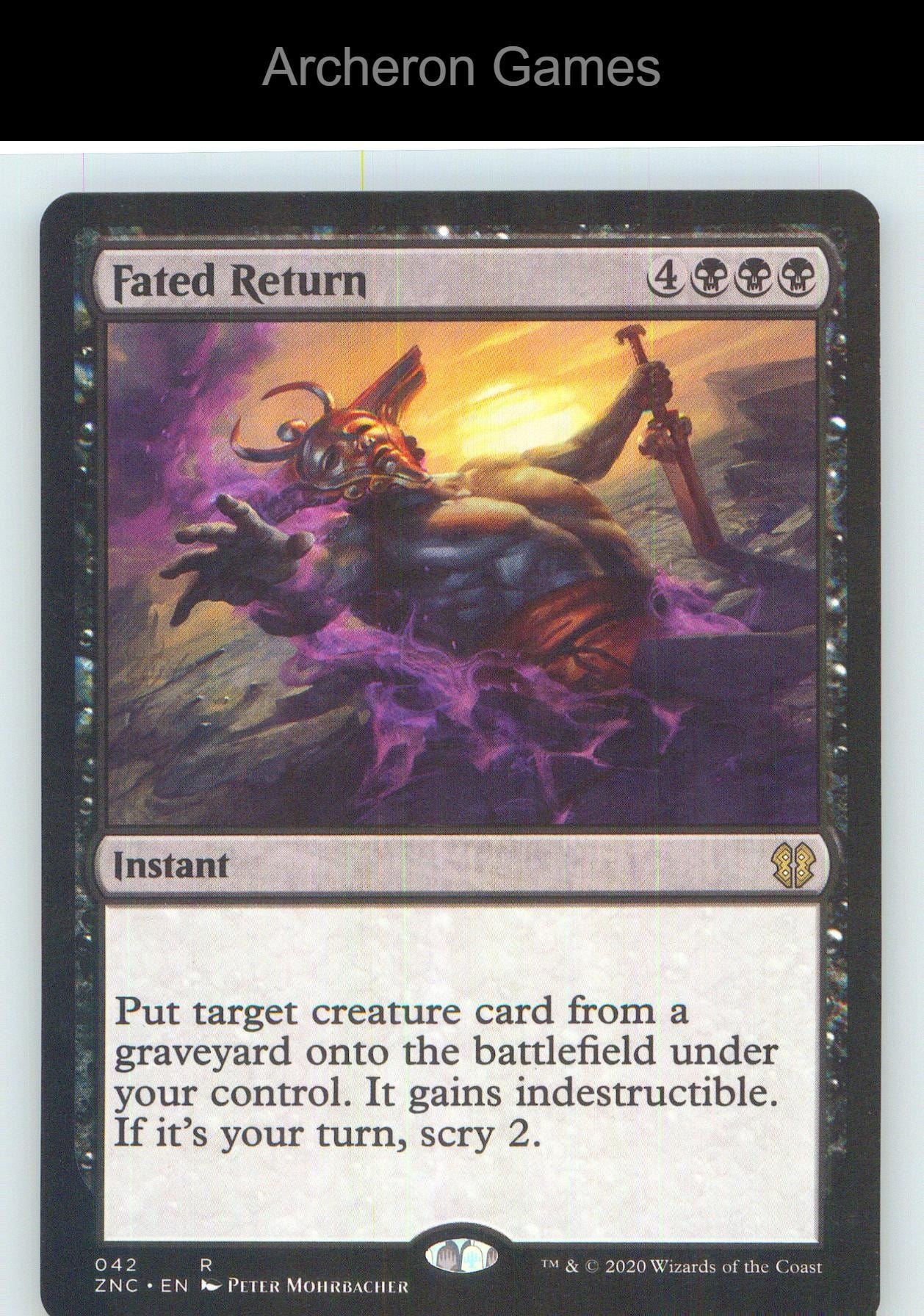 Fated Return ZNC 42 R MTG Card NM/EX+