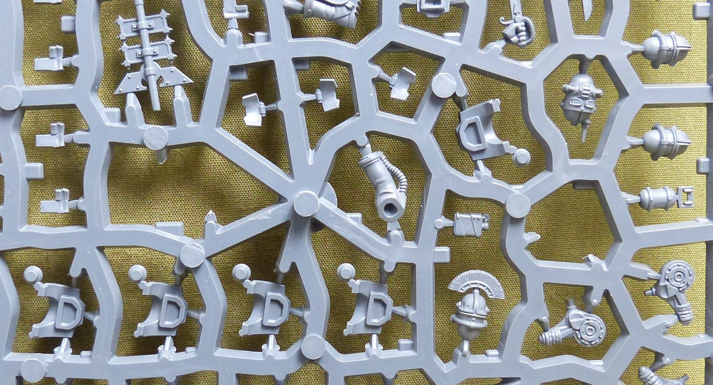 Tactical Command Section incomplete Sprue - Solar Auxilia - Warhammer Horus Heresy #2QD