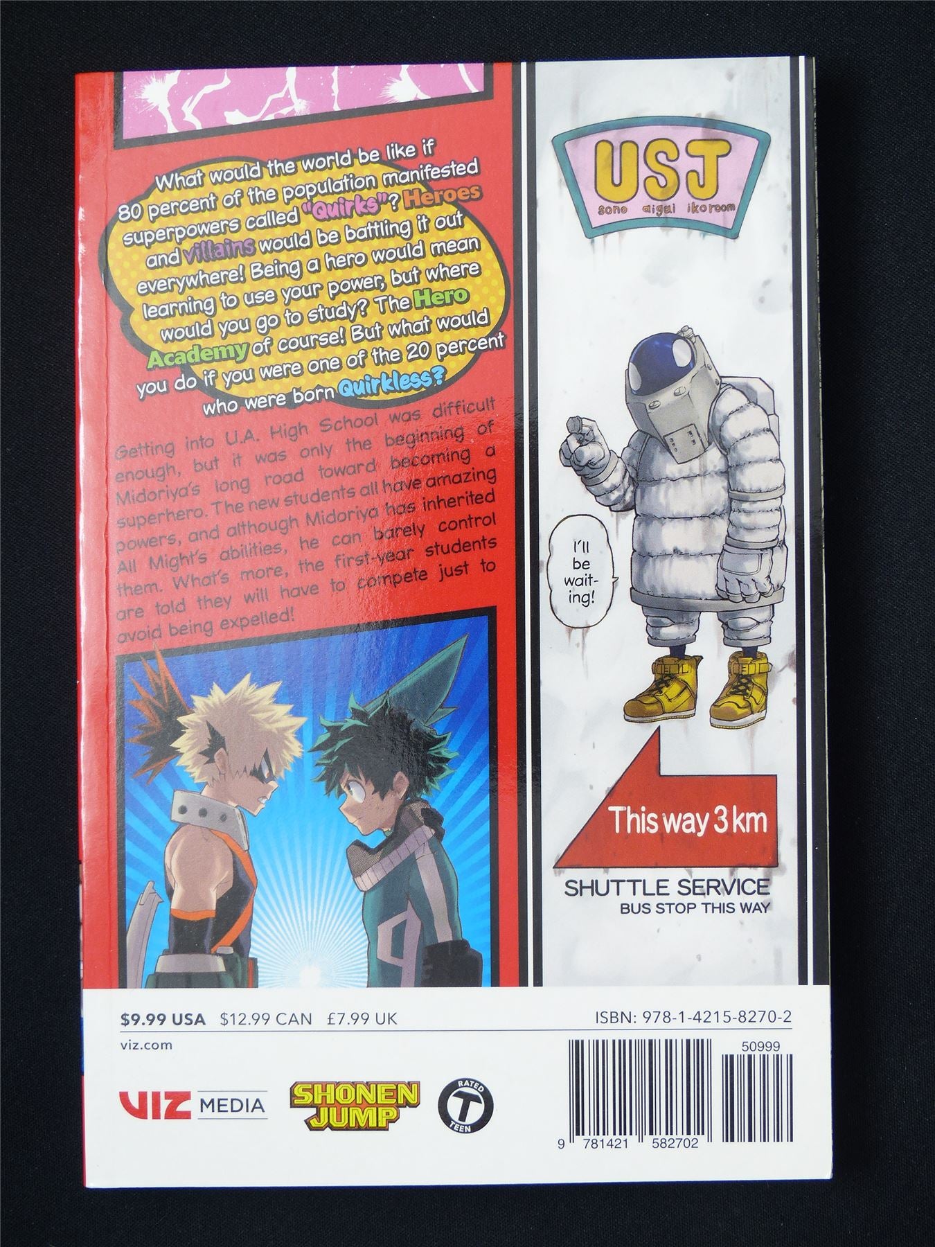 My Hero Academia volume 2 - Viz Media Manga #2EL