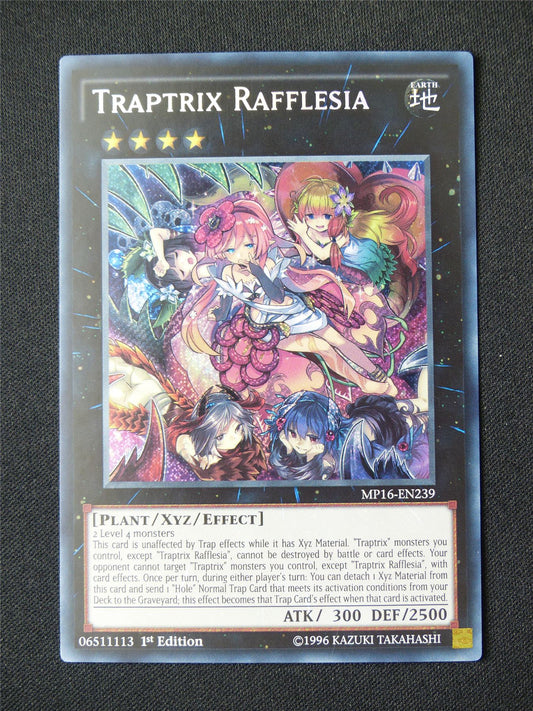 Traptrix Rafflesia MP16 Secret Rare - 1st ed Yugioh Card #4EG