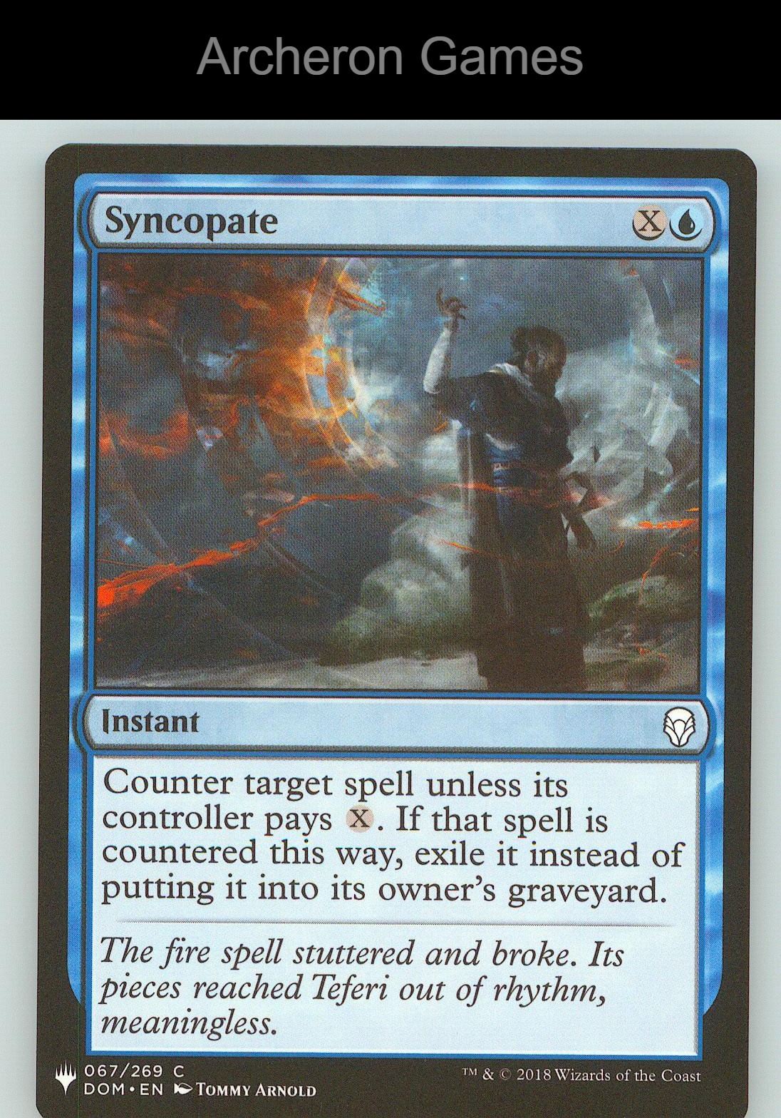 Syncopate DOM 67 C MTG Card NM/EX+