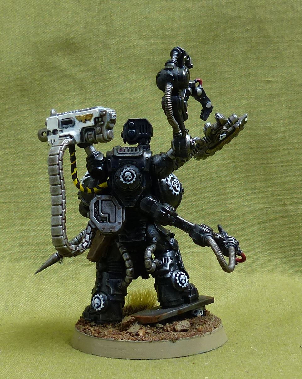 Iron Father Feirros painted - Iron Hands - Warhammer Horus Heresy #1HK