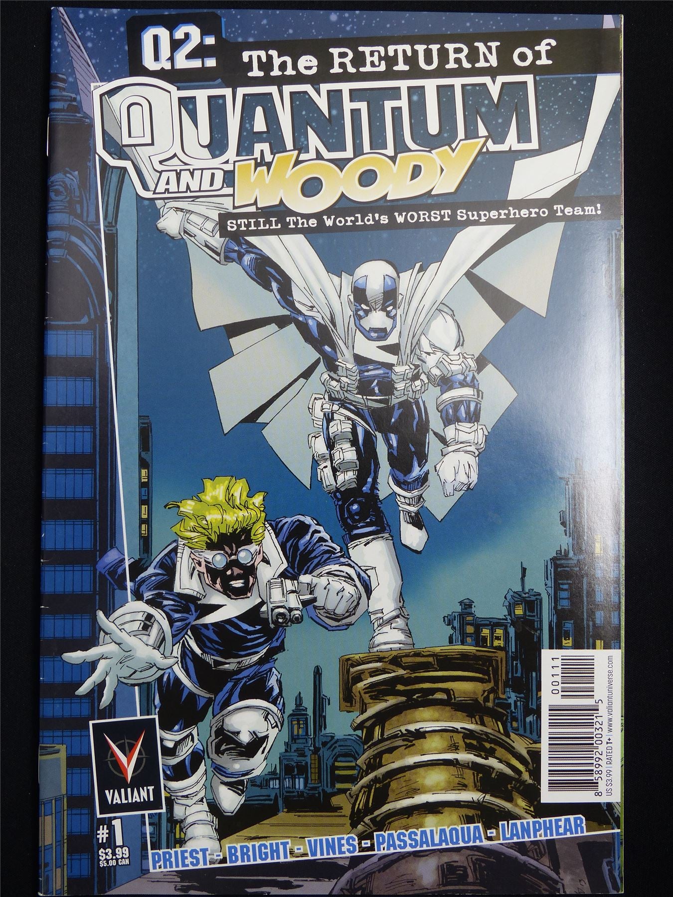 The Return of QUANTUM and Woody #1 - Valiant Comic #2RF