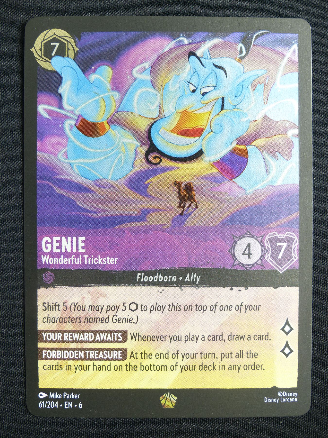Genie Wonderful Trickster 61/204 Foil - Lorcana Card #135