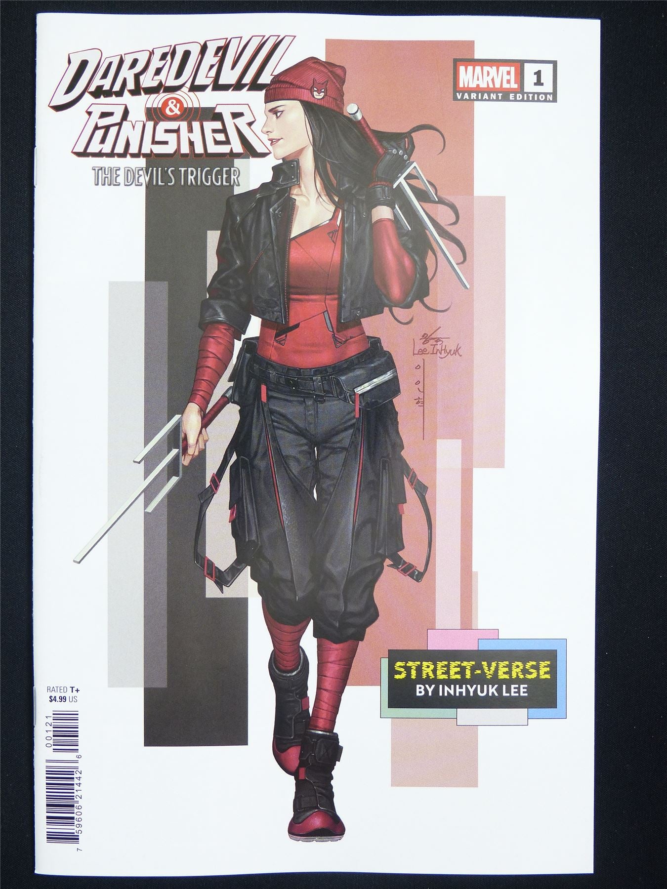 DAREDEVIL & Punisher: The Devil's Trigger #1 Street Variant - Jan 2026 Marvel Comic #6NS