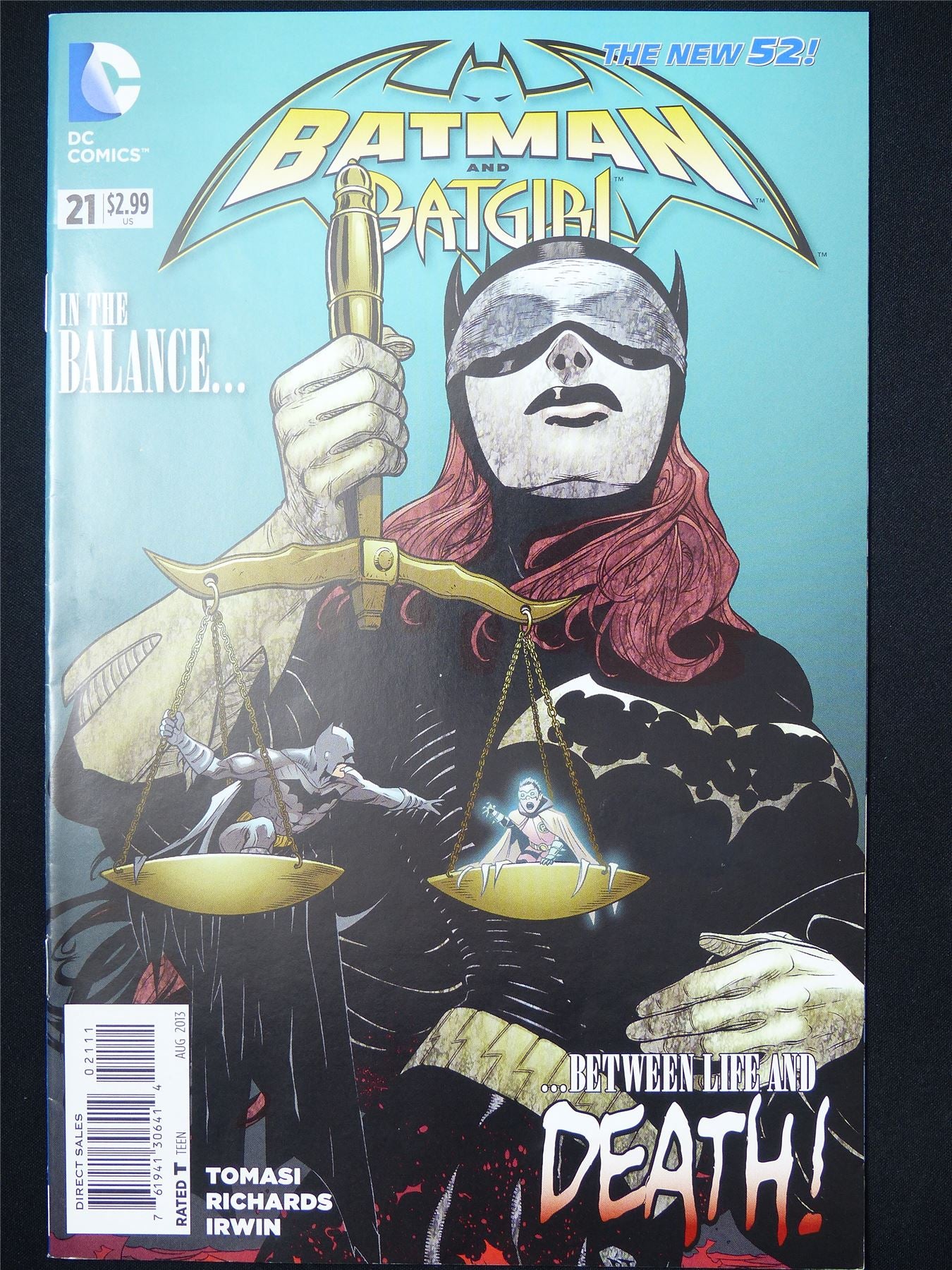 BATMAN and Robin #21 Batgirl - B&B DC Comic #84Q