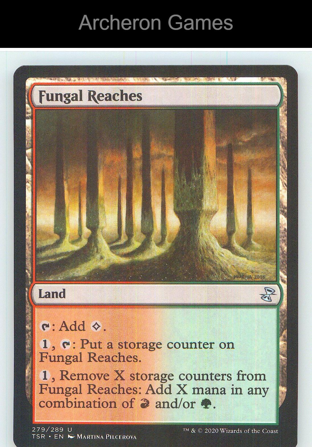 Fungal Reaches TSR 279 UC MTG Card NM/EX+