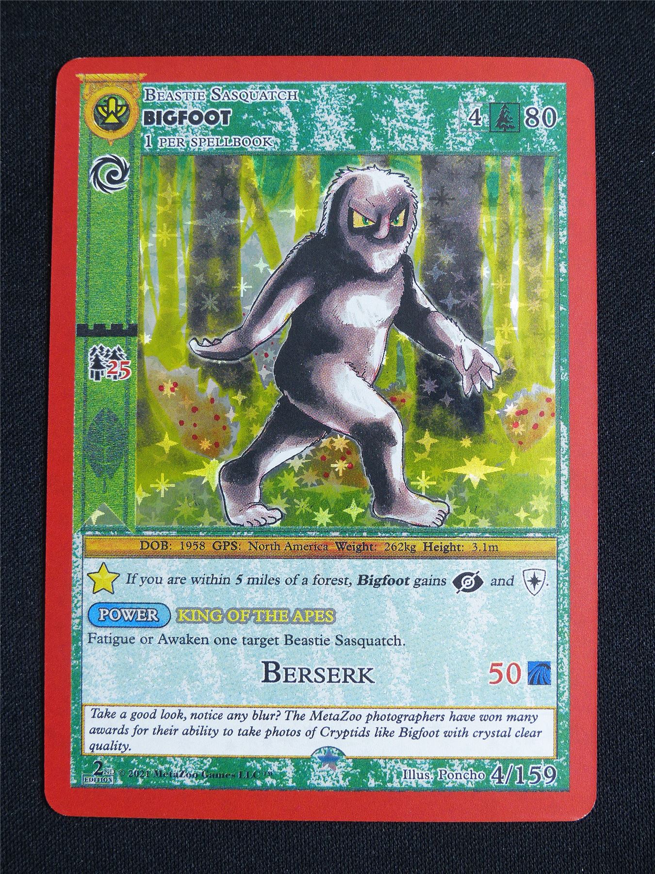 Bigfoot 4/159 Foil - Metazoo Card #5FN