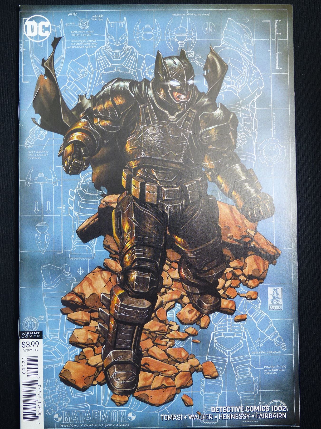BATMAN: Detective Comics #1002 Blueprint Variant - DC Comic #2TT