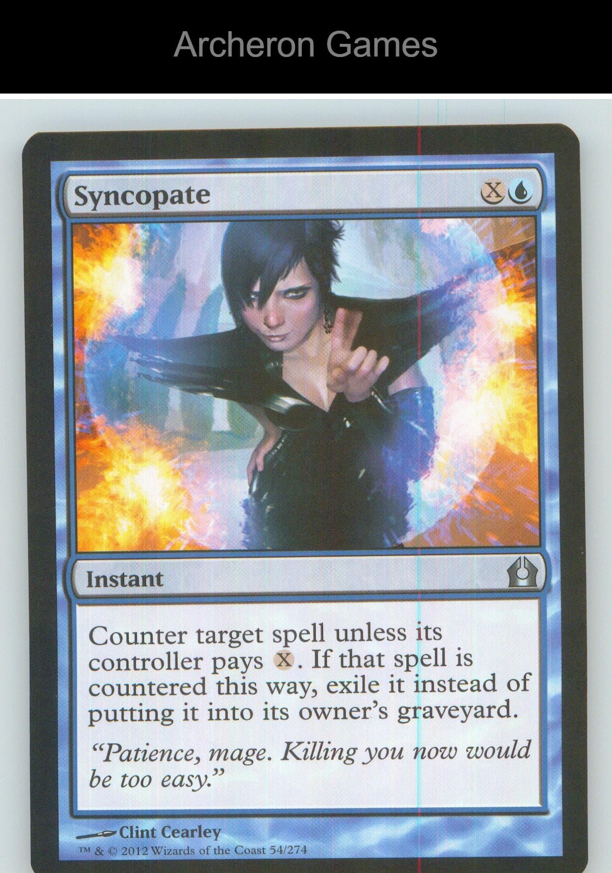 Syncopate RTR 54 UC MTG Card NM/EX+