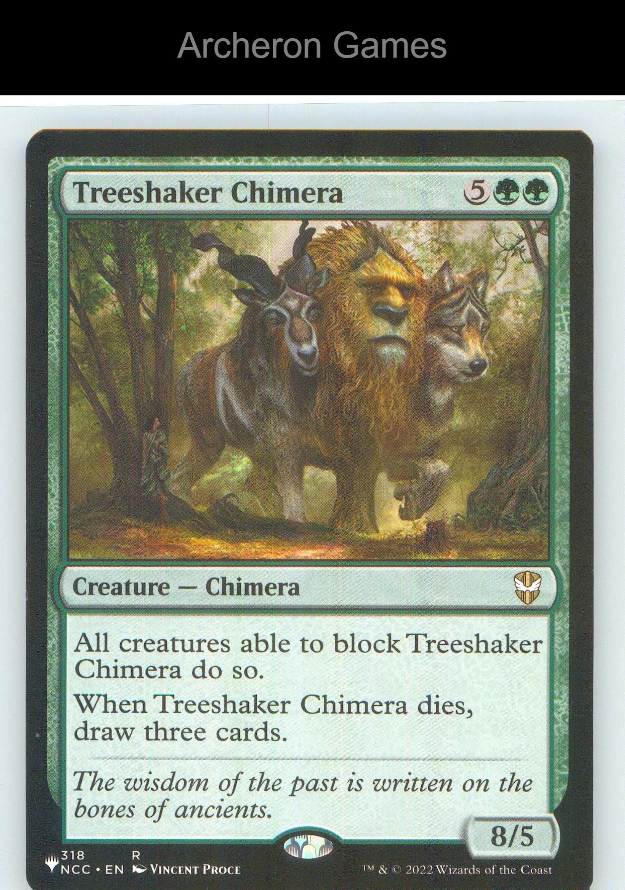 Treeshaker Chimera NCC 318 R MTG Card NM/EX+