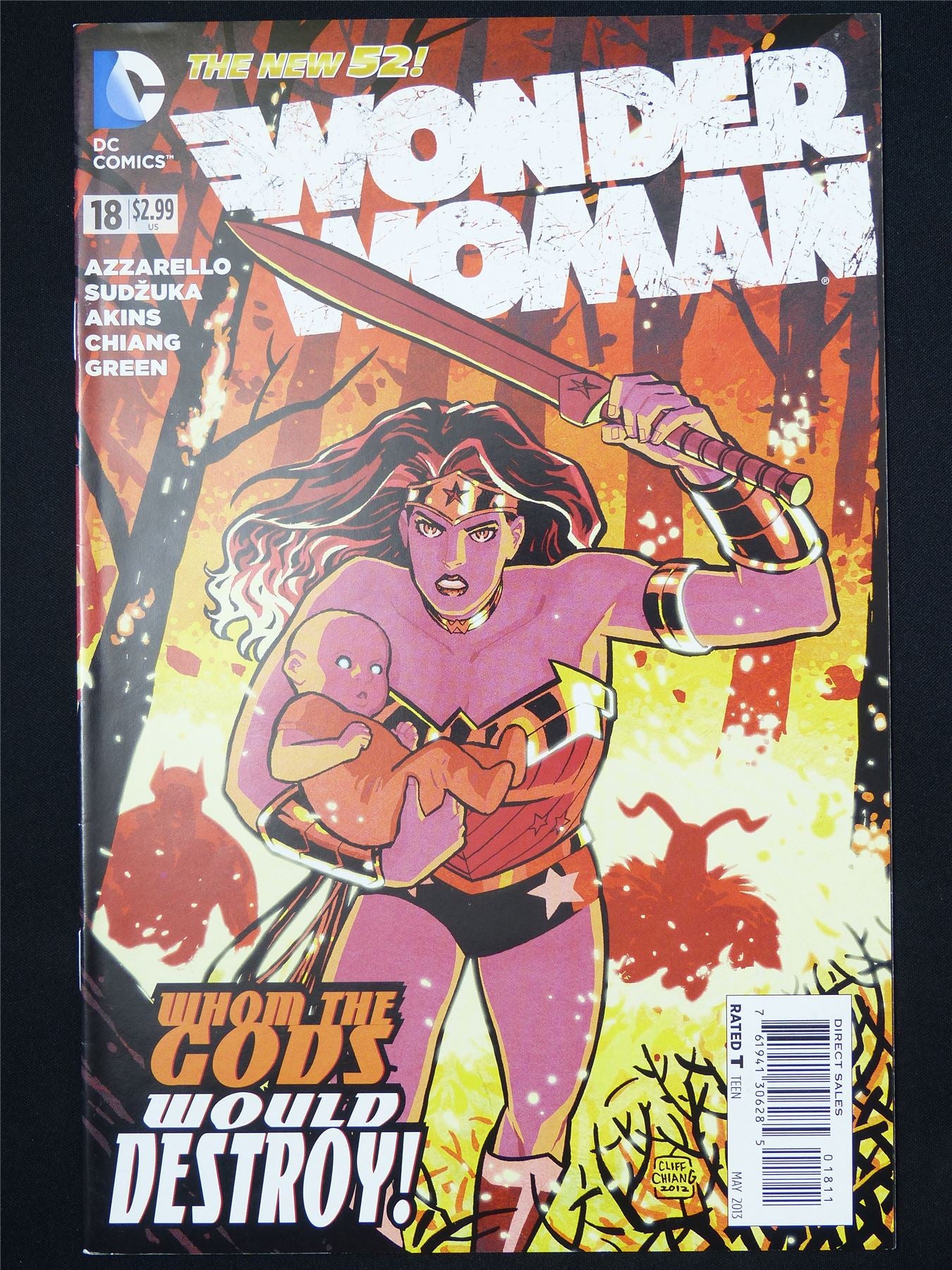 WONDER Woman #18 New 52! - DC Comic #1F8