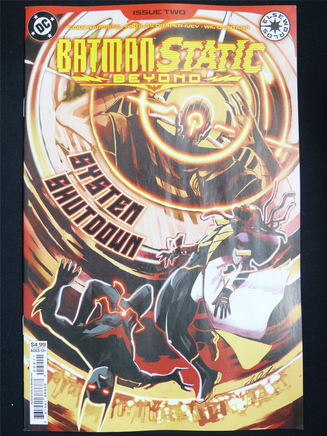 BATMAN Static Beyond #2 - Feb 2026 DC Comic #Q5