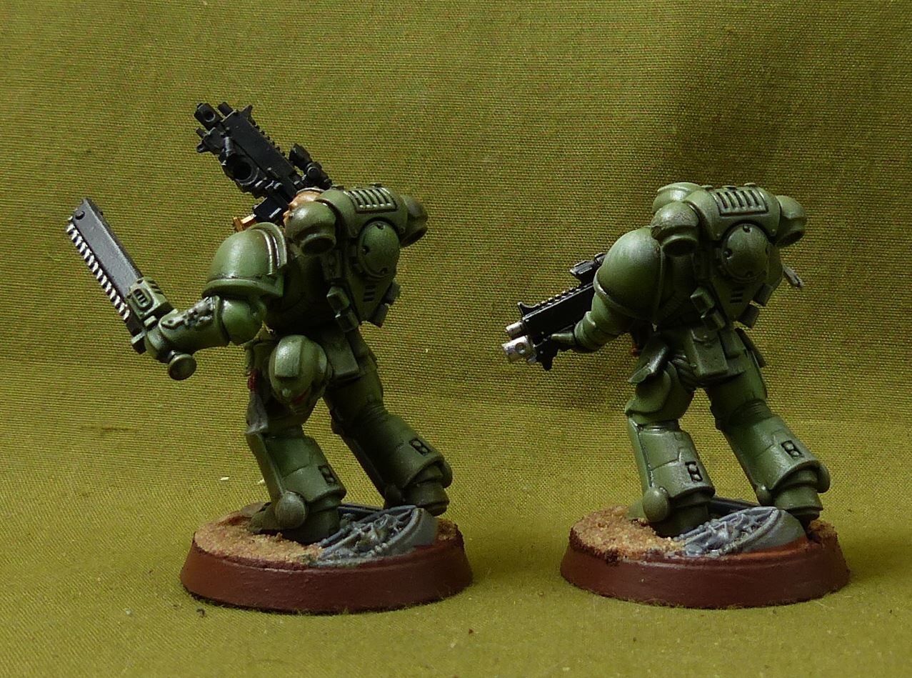 Assault Intercessors set of 2 painted - Raptors - Warhammer 40K #WL