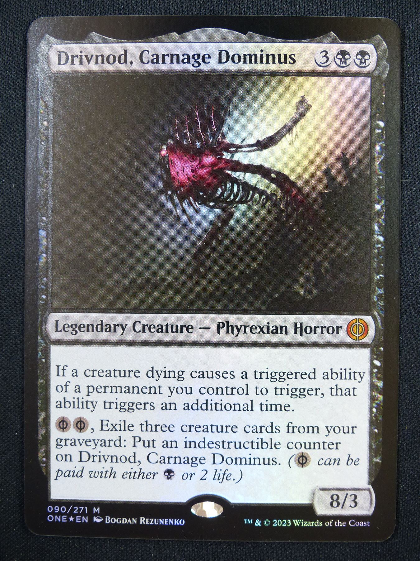 Drivnod Carnage Dominus Foil - ONE - Mtg Card #1JC