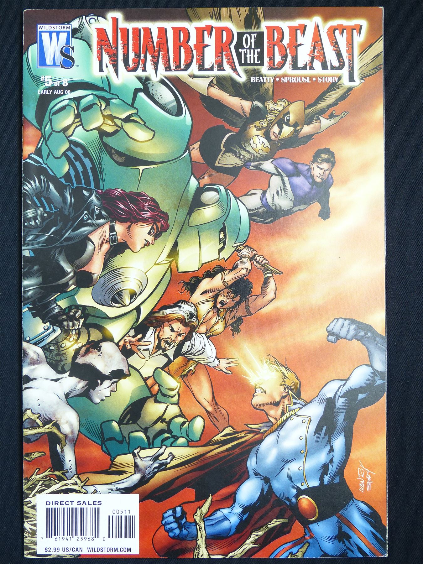 NUMBER of the Beast #5 - Wildstorm Comic #6A2
