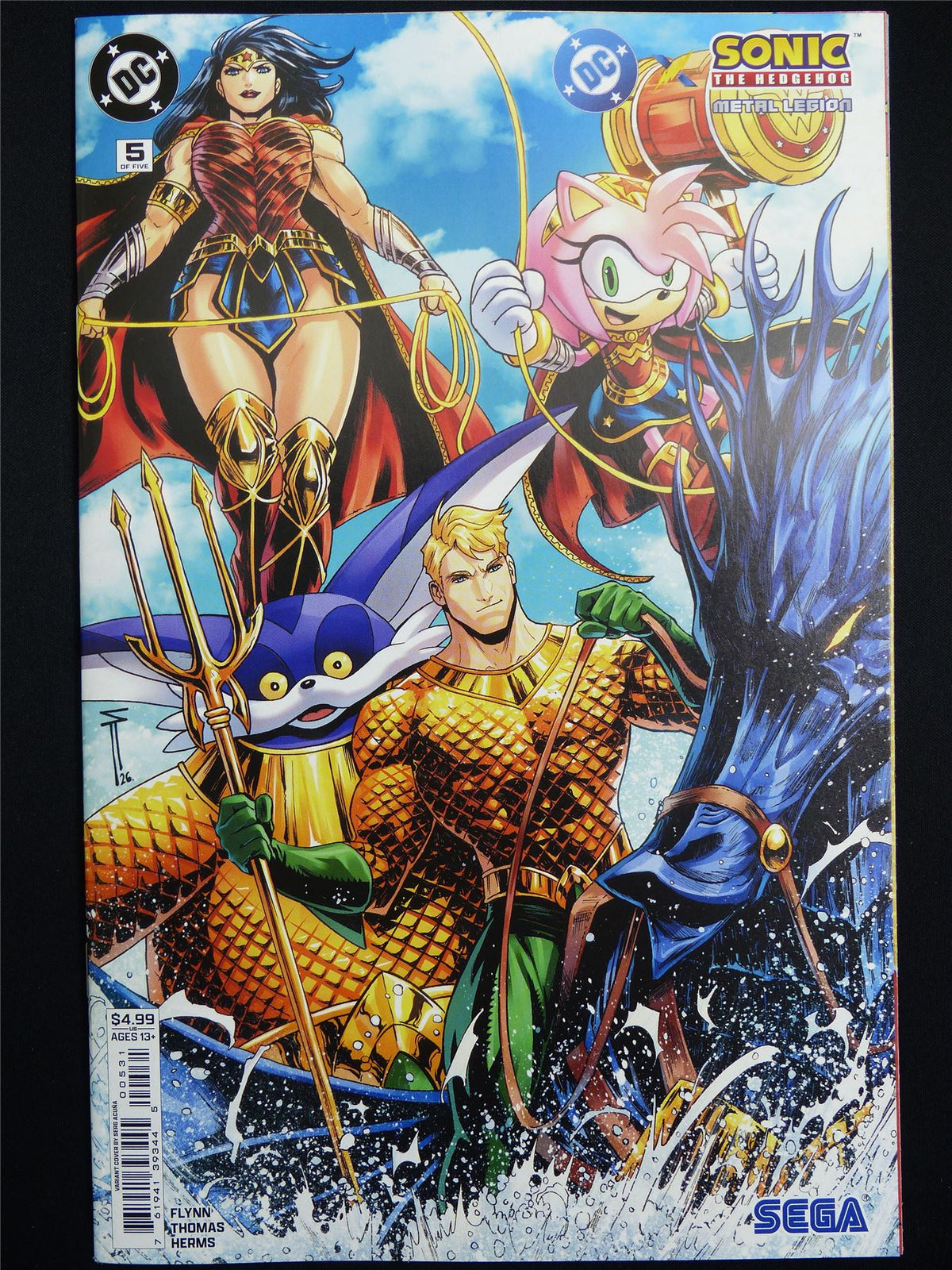 SONIC the Hedgehog: Metal Legion #5 Cvr C - Nov 2026 DC Comic #4A1