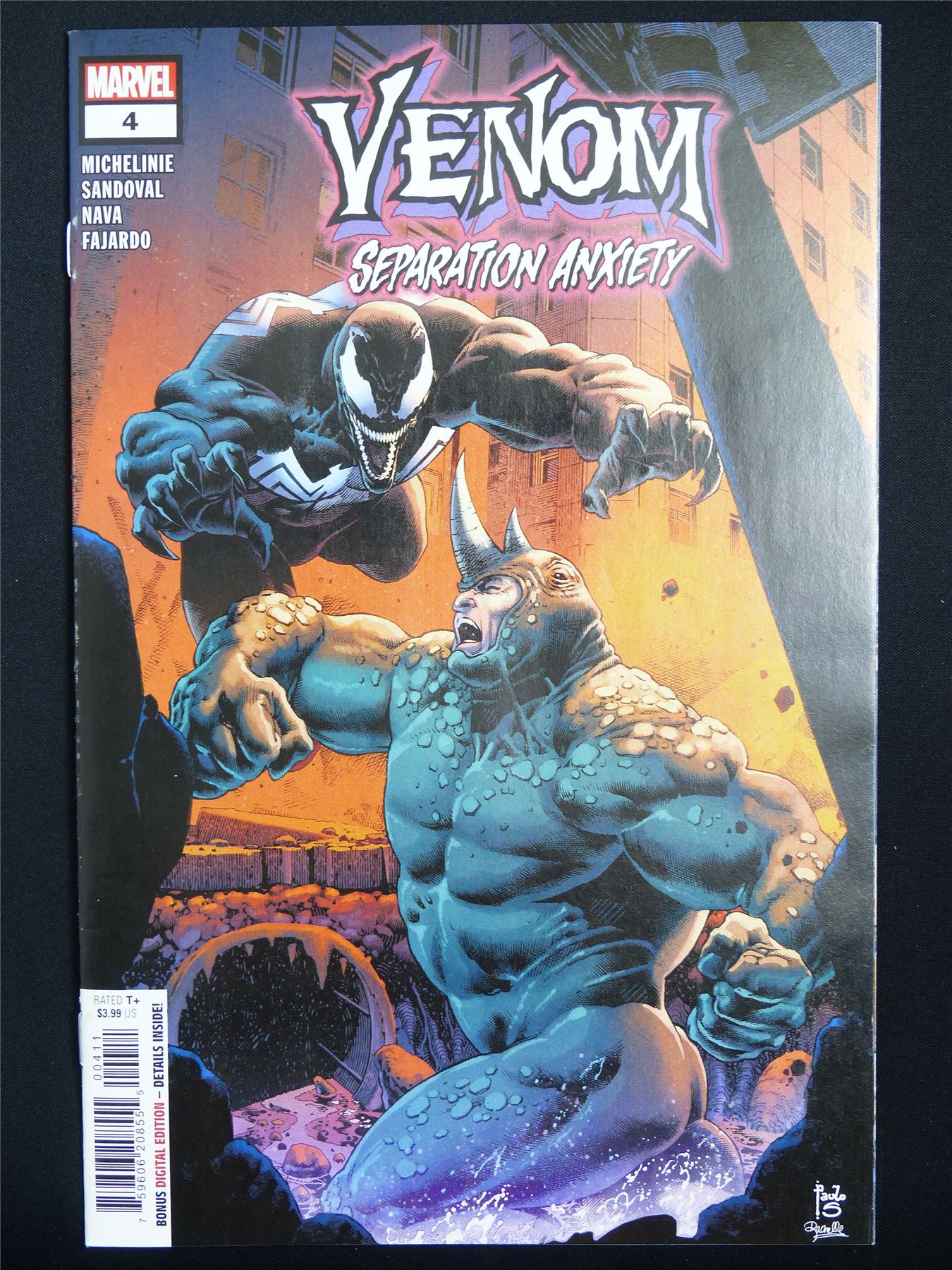 VENOM: Separation Anxiety #4 - Marvel Comic #2UA