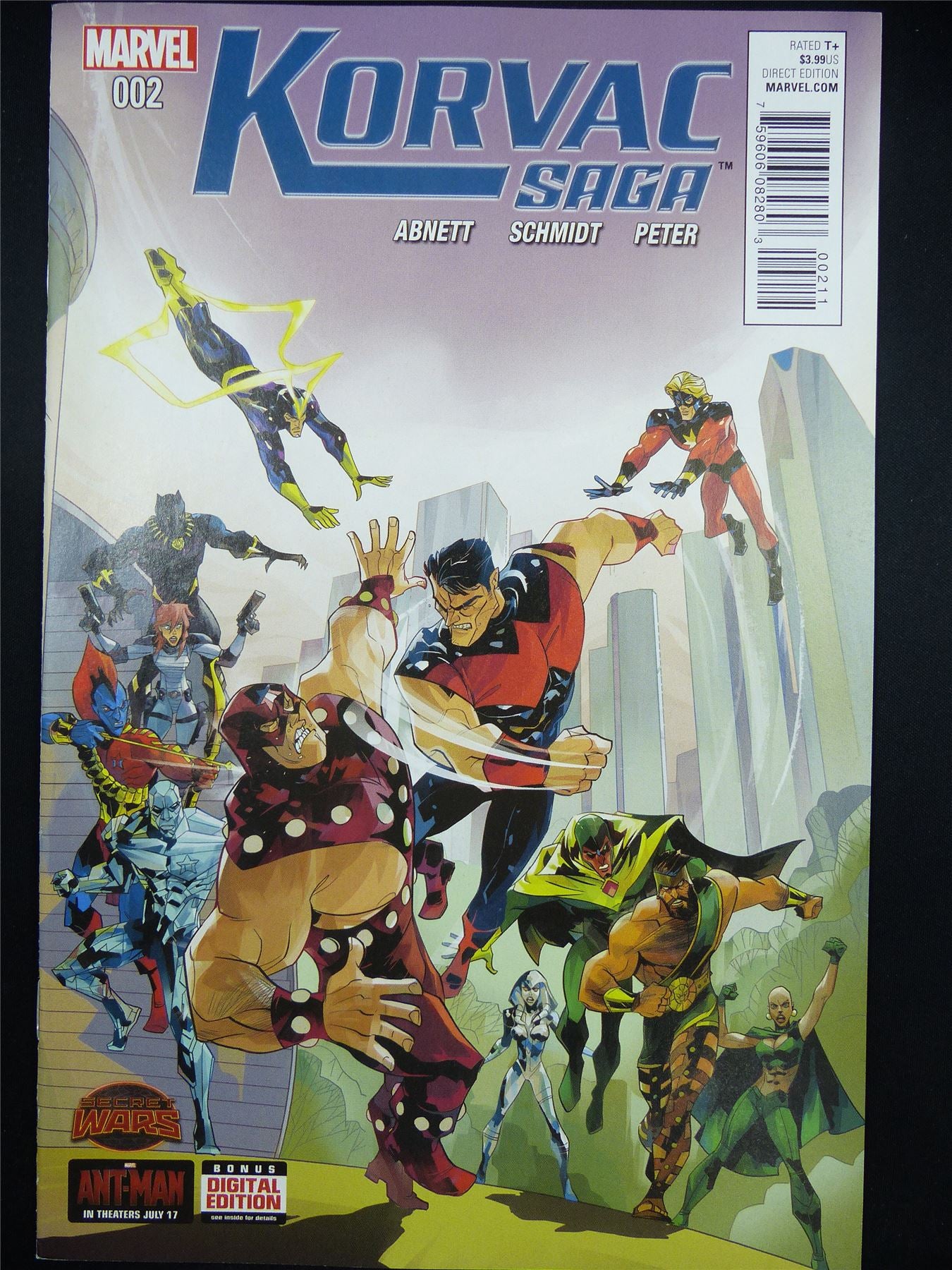KORVAC Saga #2 Secret Wars - Marvel Comic #6C2