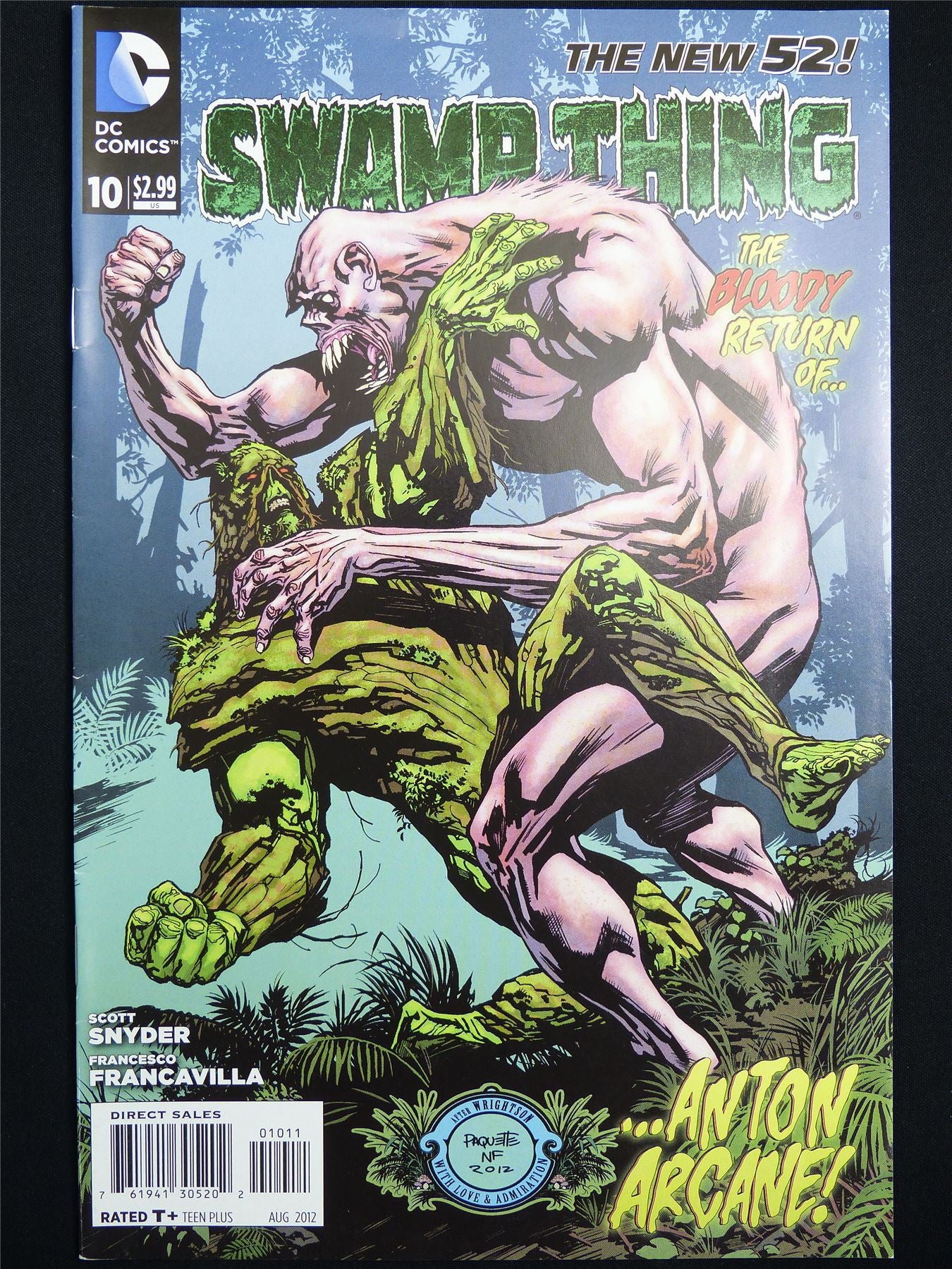 SWAMP Thing #10 Cvr A new 52! - DC Comic #3C0