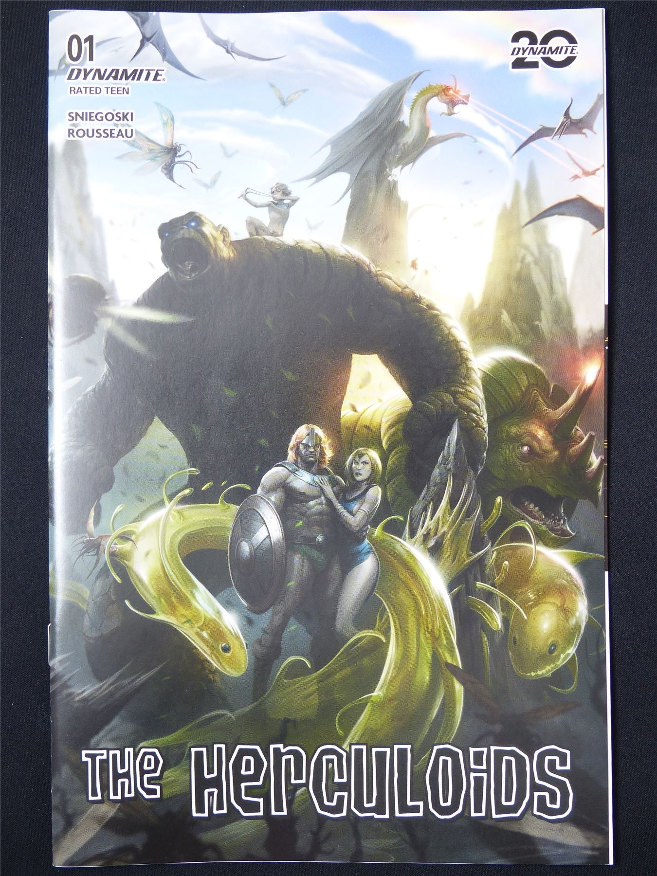 The HERCULOIDS #1 Cvr A - B&B Mar 2025 Dynamite Comic #PC