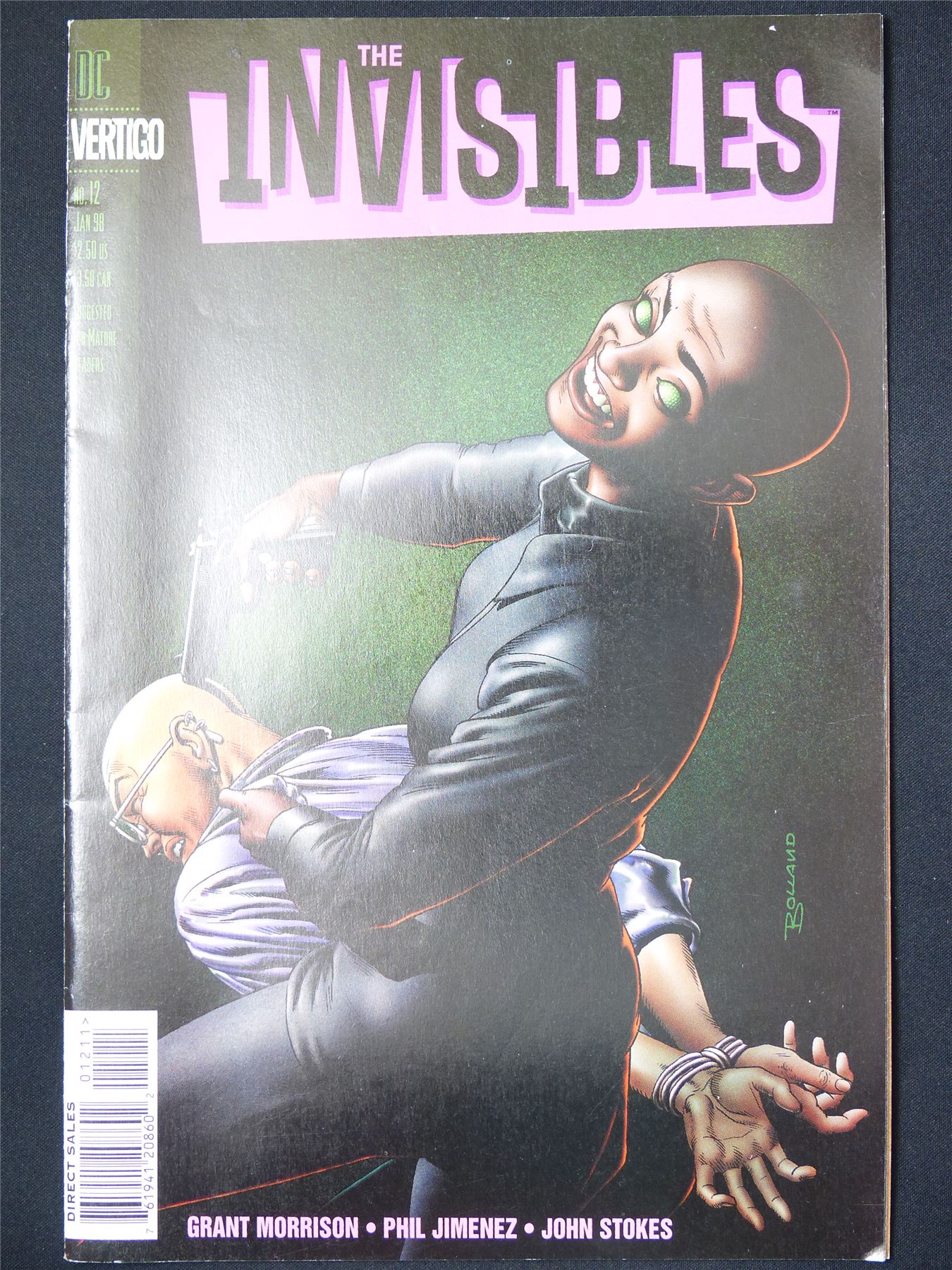 The INVISIBLES #12 - DC Vertigo Comic #14K
