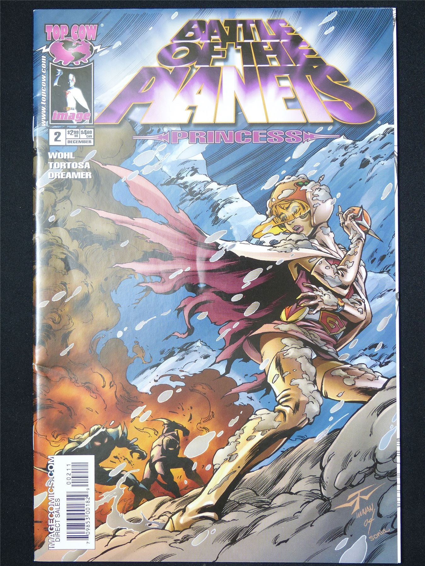 BATTLE of the Planets: Princess #2 - B&B Image Comic #1AM