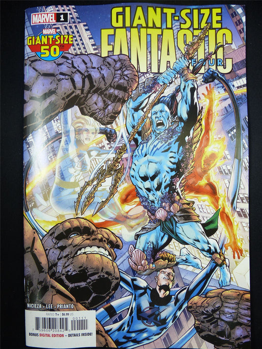 Giant-Size FANTASTIC Four #1 - Apr 2024 Marvel Comic #3BF