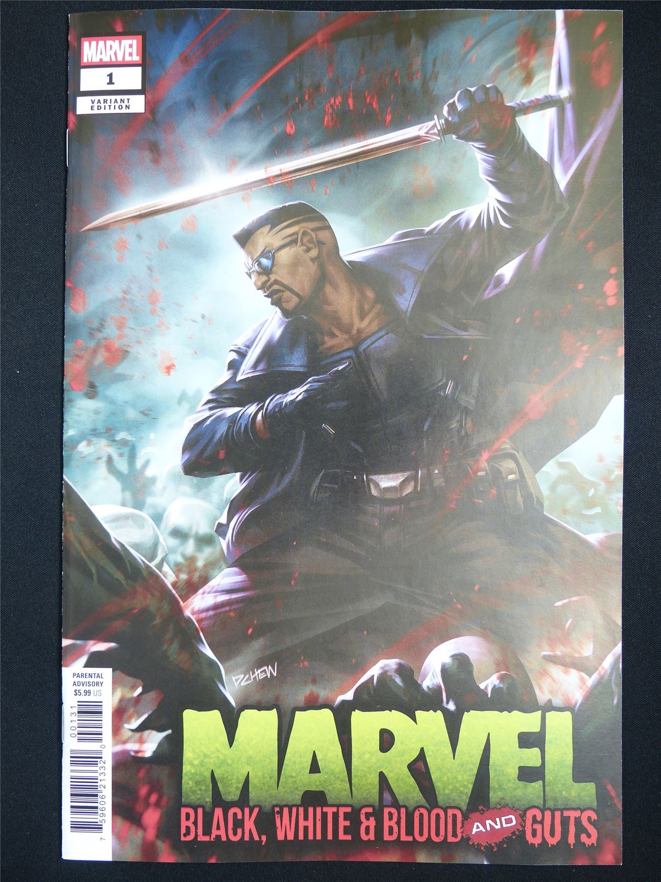 MARVEL Black White & Blood and Guts #1 USA 250th Variant - Dec 2025 Marvel Comic #4X9