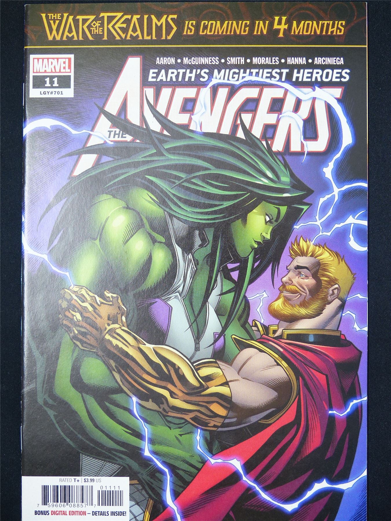 The AVENGERS #11 - B&B Marvel Comic #BP