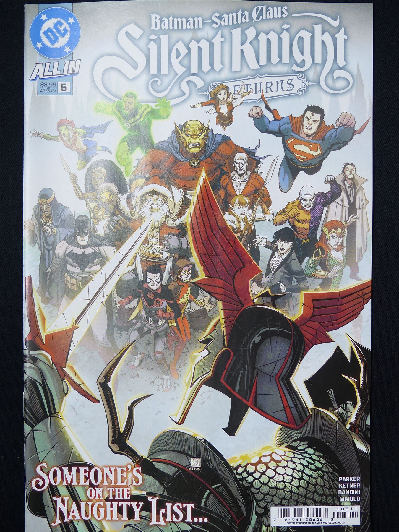 BATMAN Santa Claus: Silent Knight Returns #5 All-In - B&B Feb 2025 DC Comic #687