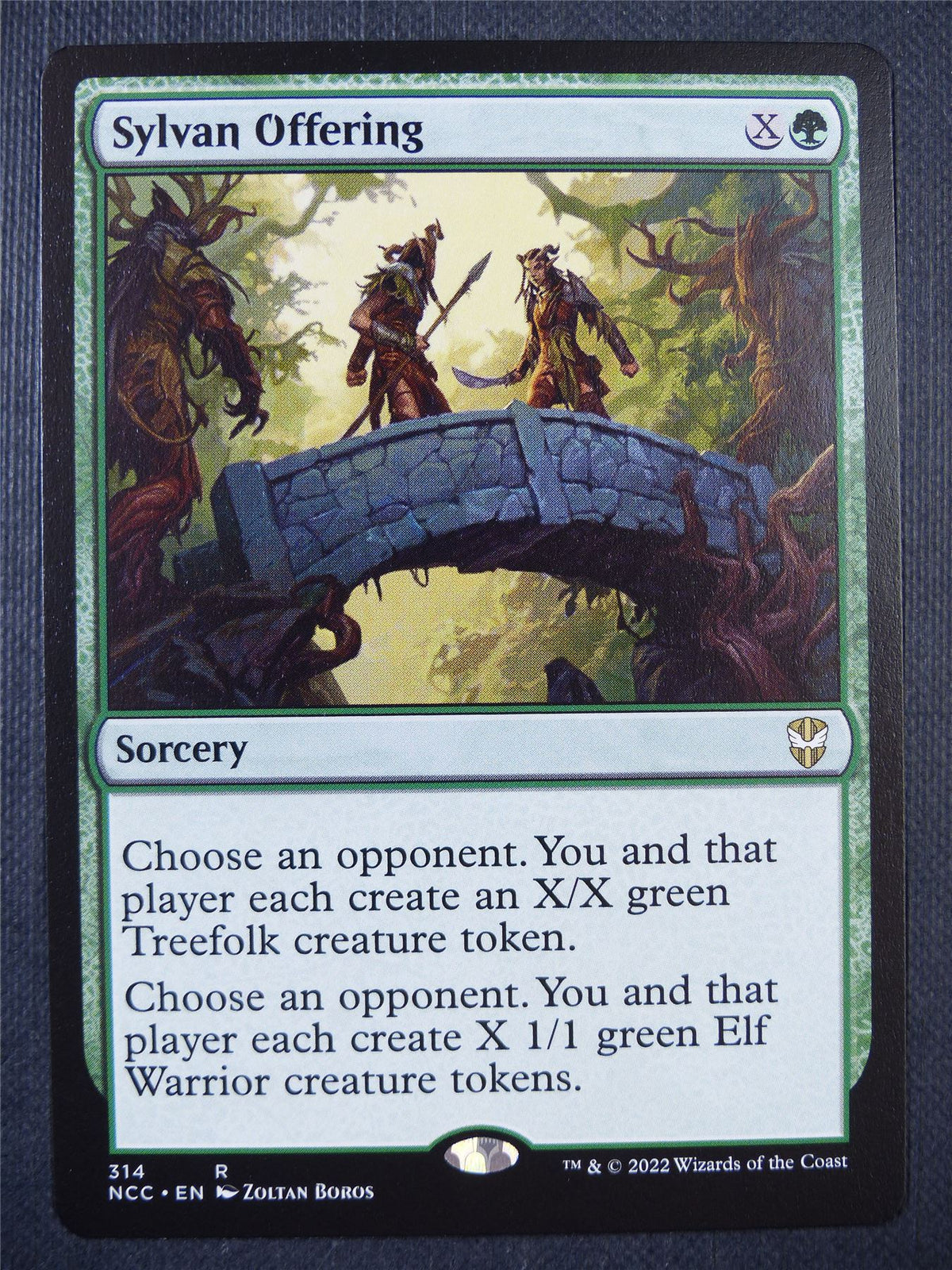 Sylvan Offering - Mtg Card #6PI