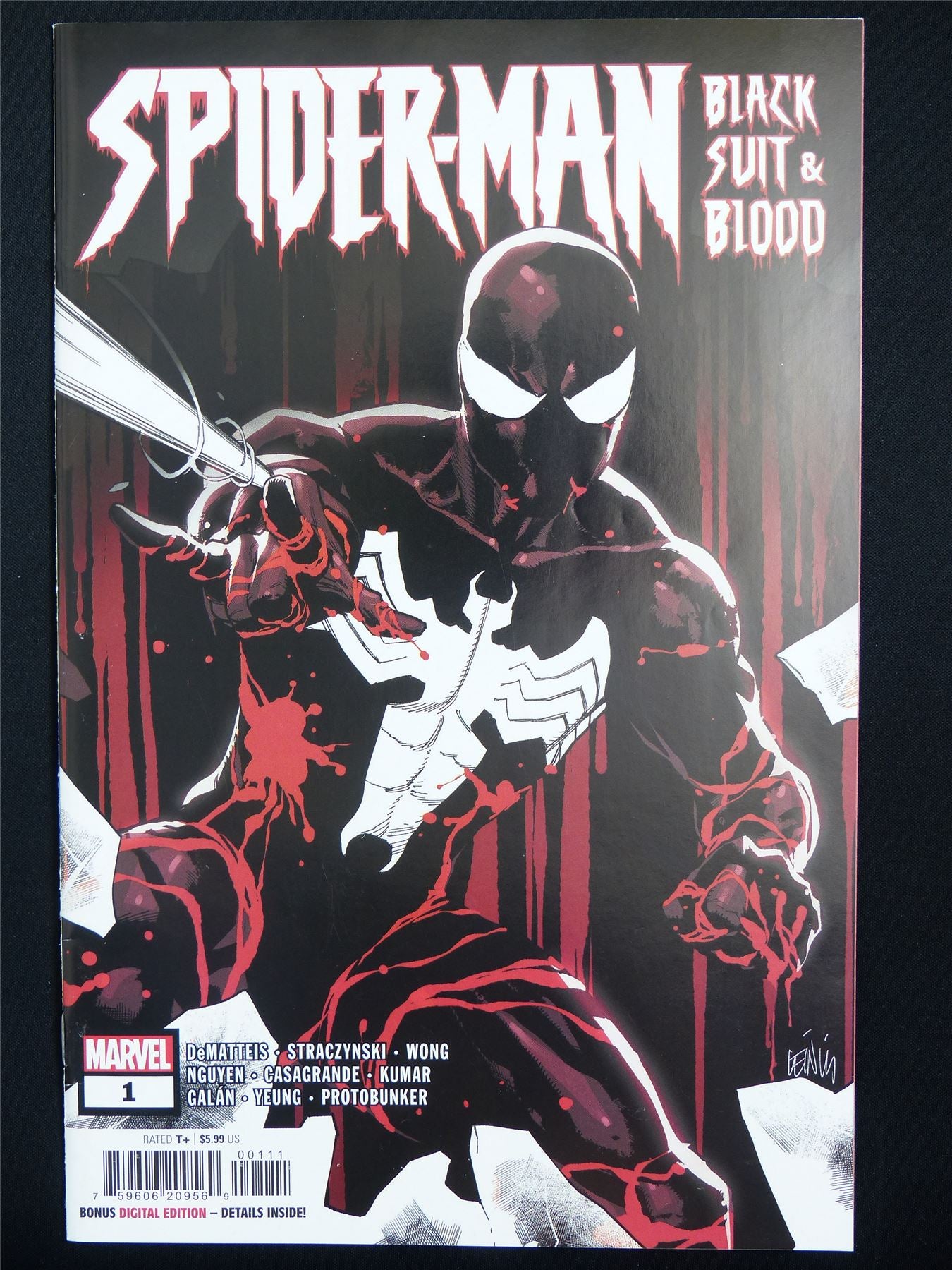 SPIDER-MAN: Black Suit & Blood #1 - Marvel Comic #2TS
