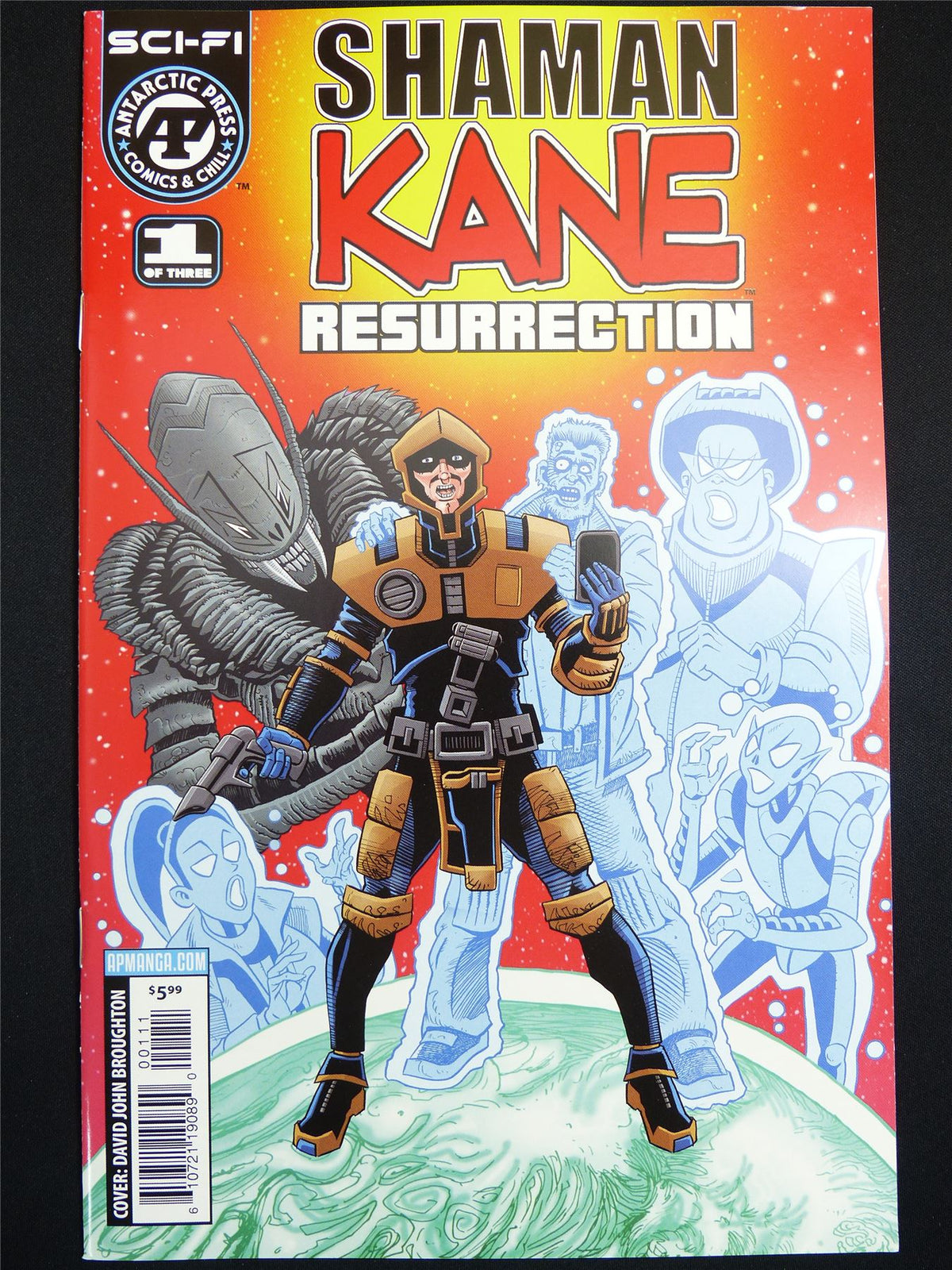 SHAMAN Kane Resurrection #1 Cvr A - Oct 2026 Antarctic Press Comic #523