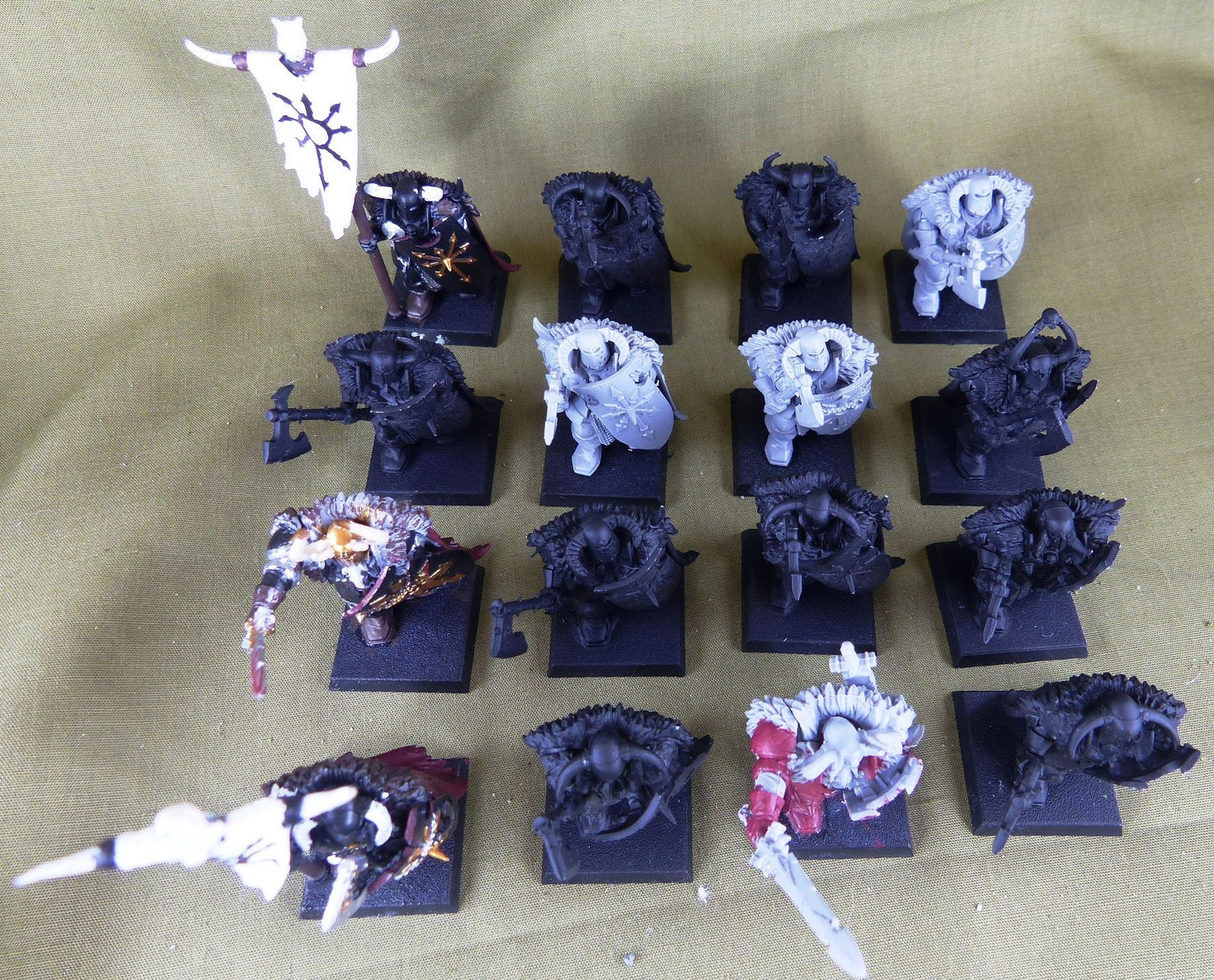Chaos Warriors - Warhammer fantasy - Warhammer AoS 40k #NJ