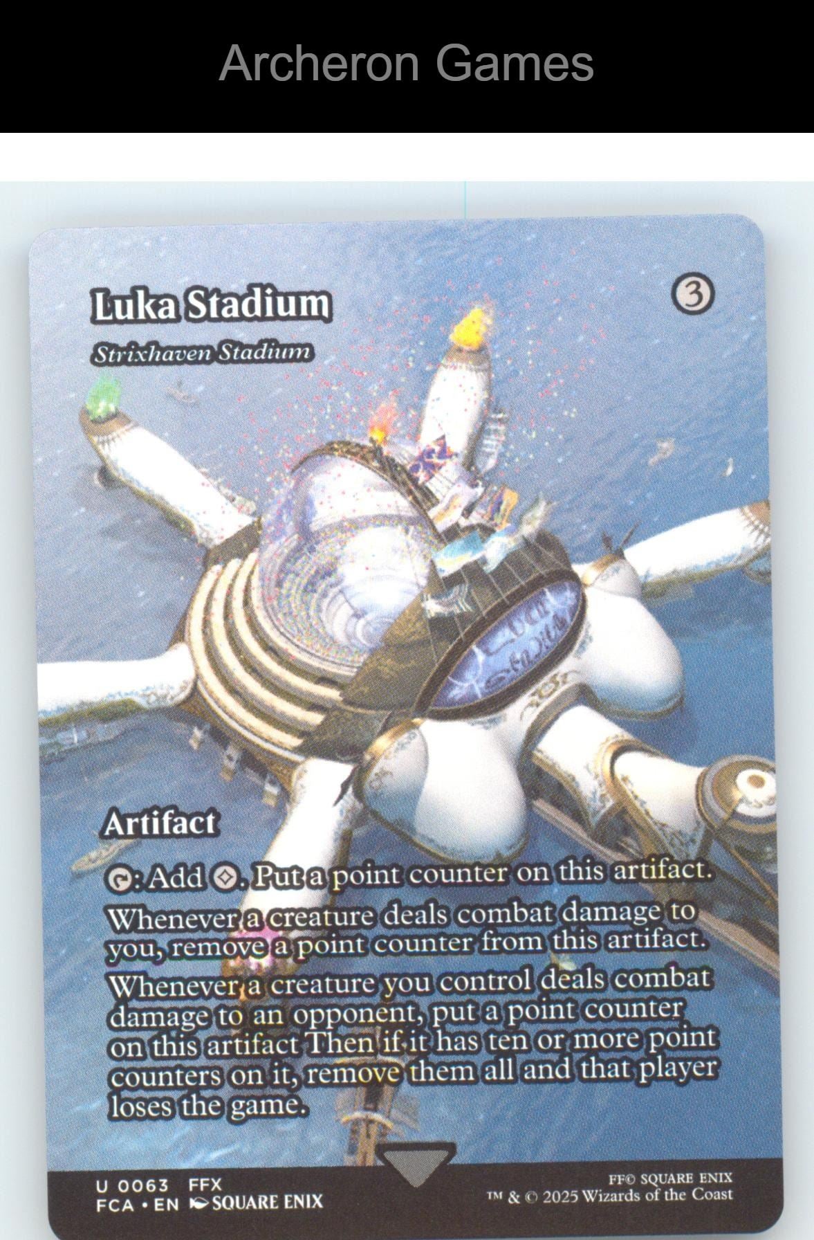 Luka Stadium - Strixhaven Stadium (Showcase) FCA 63 UC MTG Card NM/EX+