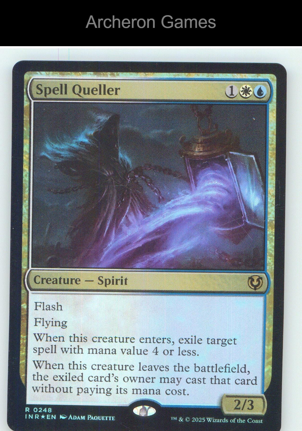 Spell Queller INR 248 R MTG Card NM/EX+ Foil