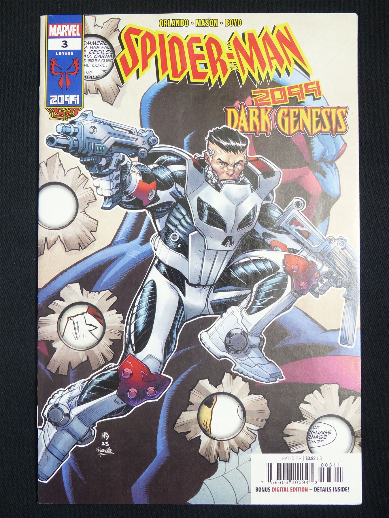 SPIDER-MAN 2099 #3 - Marvel Comic #631