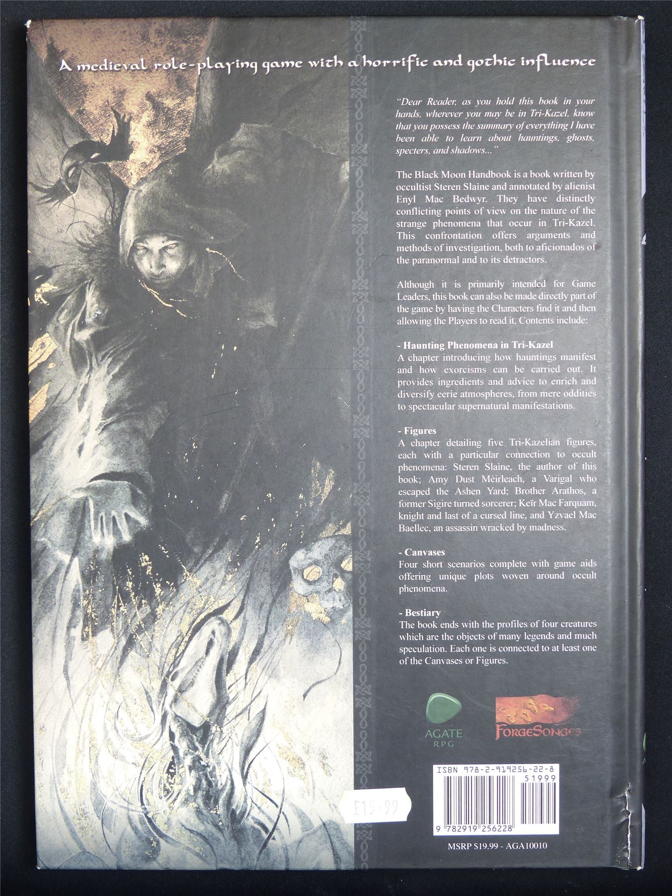 Shadows of Esteren: The Black Moon Handbook - Roleplay Hardback #1FP