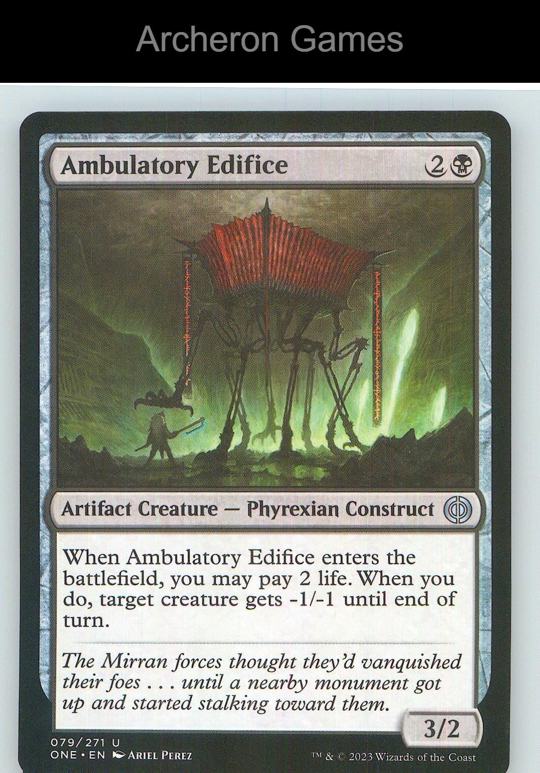 Ambulatory Edifice ONE 79 UC MTG Card NM/EX+