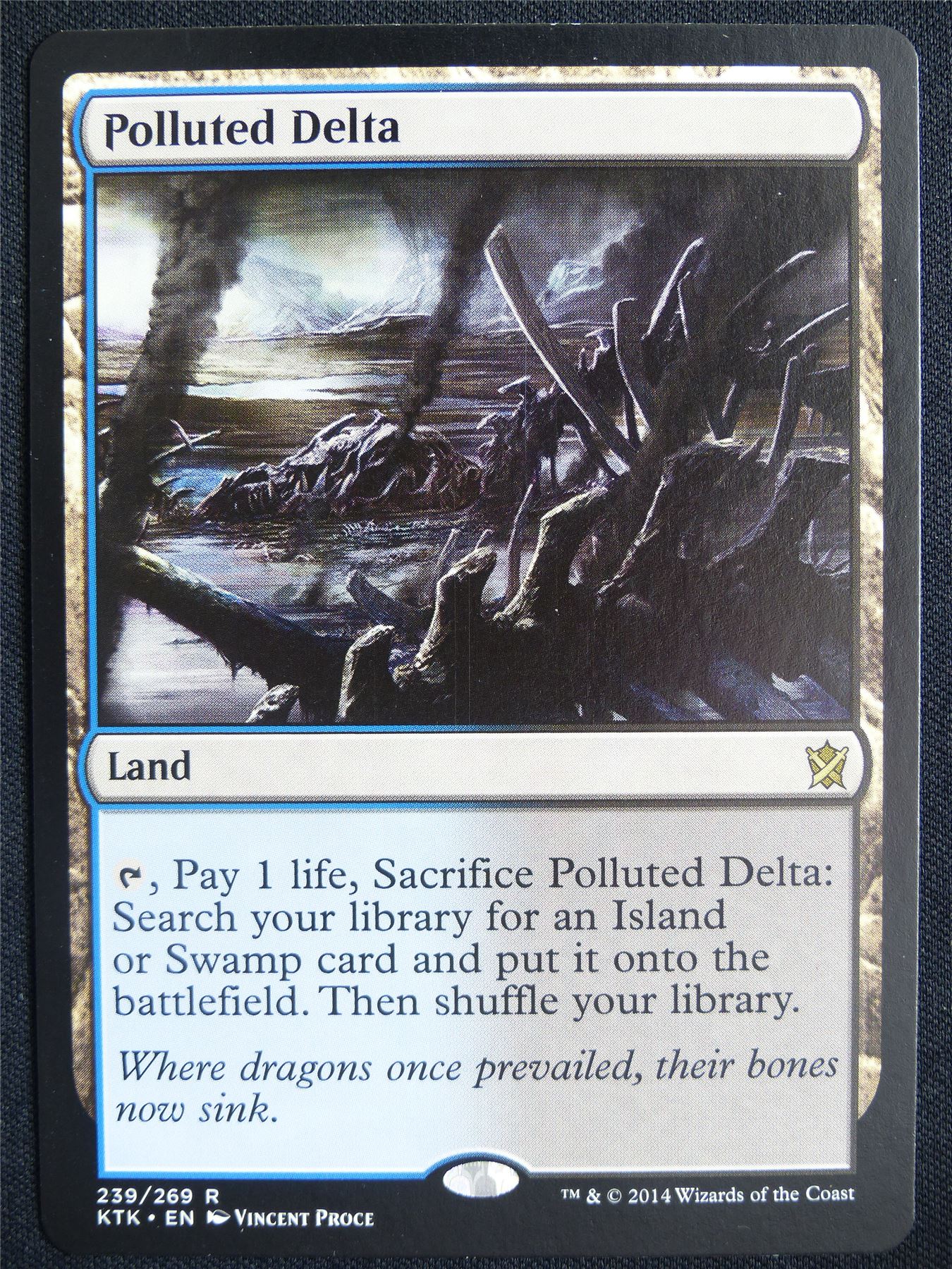 Polluted Delta - KTK - Mtg Card #5OJ