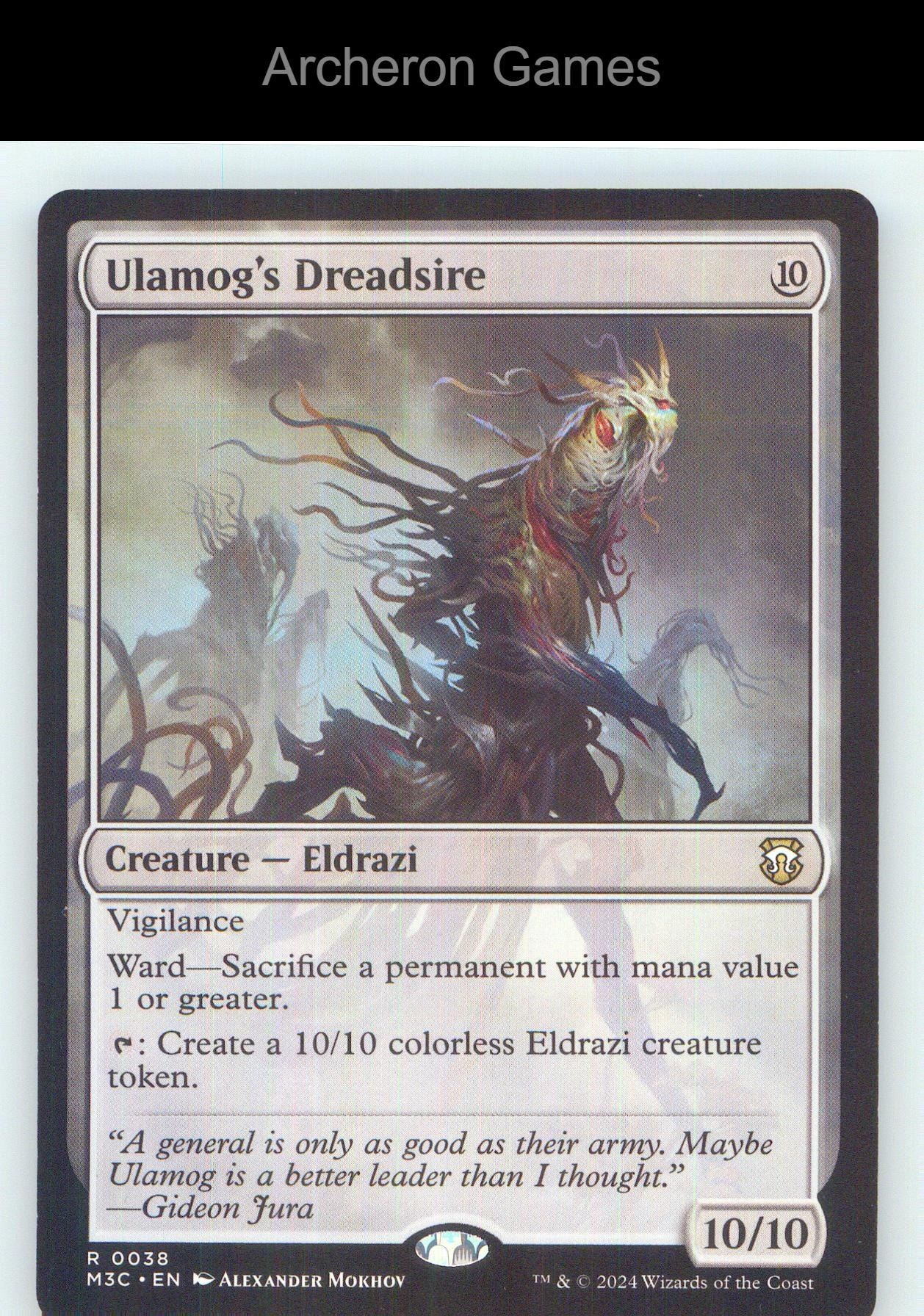 Ulamog's Dreadsire 38 R MTG Card NM/EX+
