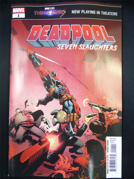 DEADPOOL: Seven Slaughters #1 - Jan 2024 Marvel Comic #PS