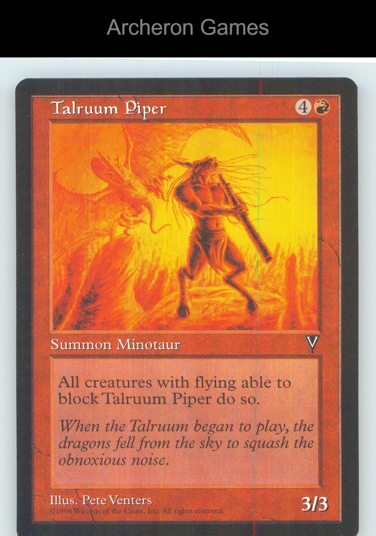 Talruum Piper VIS UC MTG Card NM/EX+
