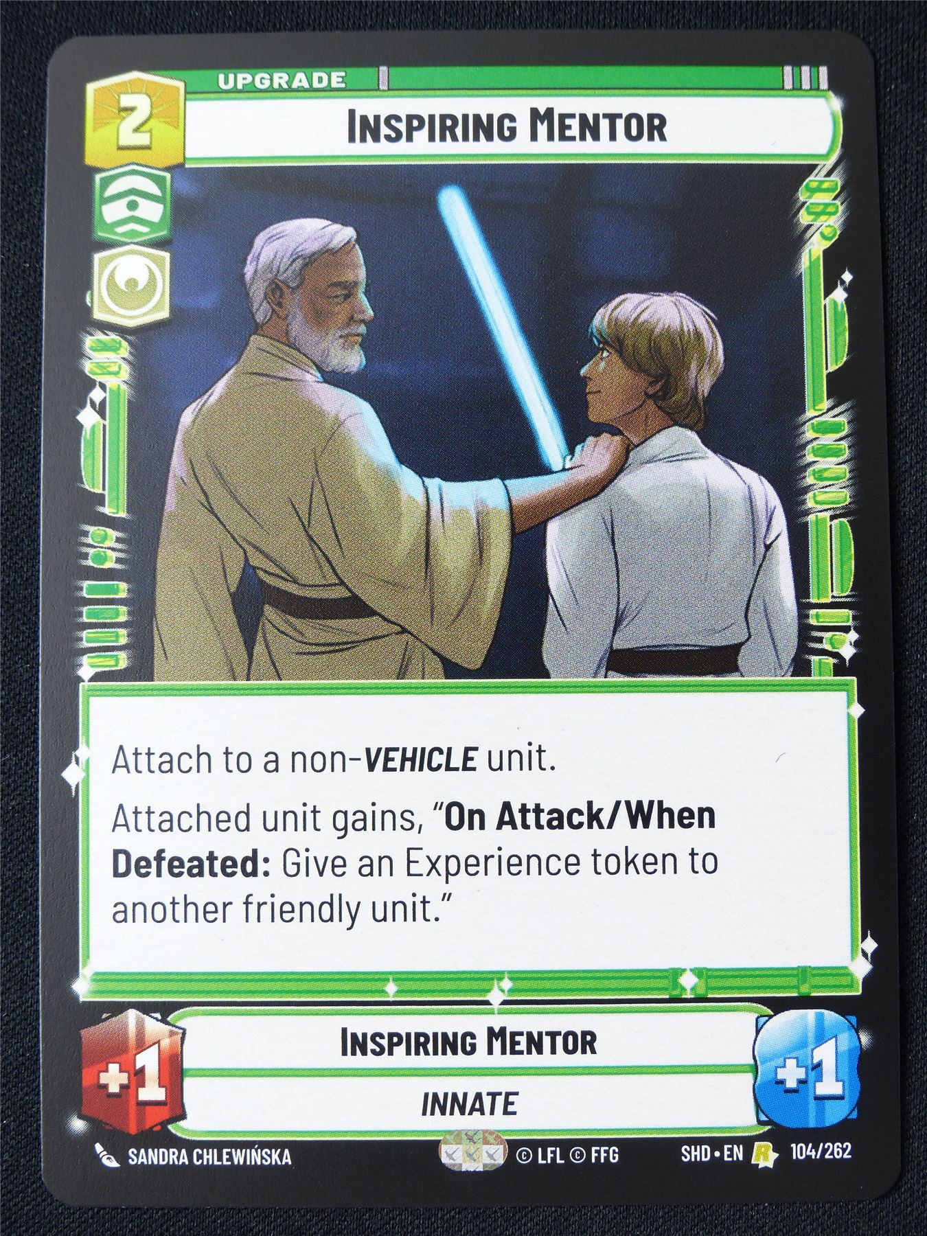 Inspiring Mentor 104/262 - Star Wars Unlimited Card #11S