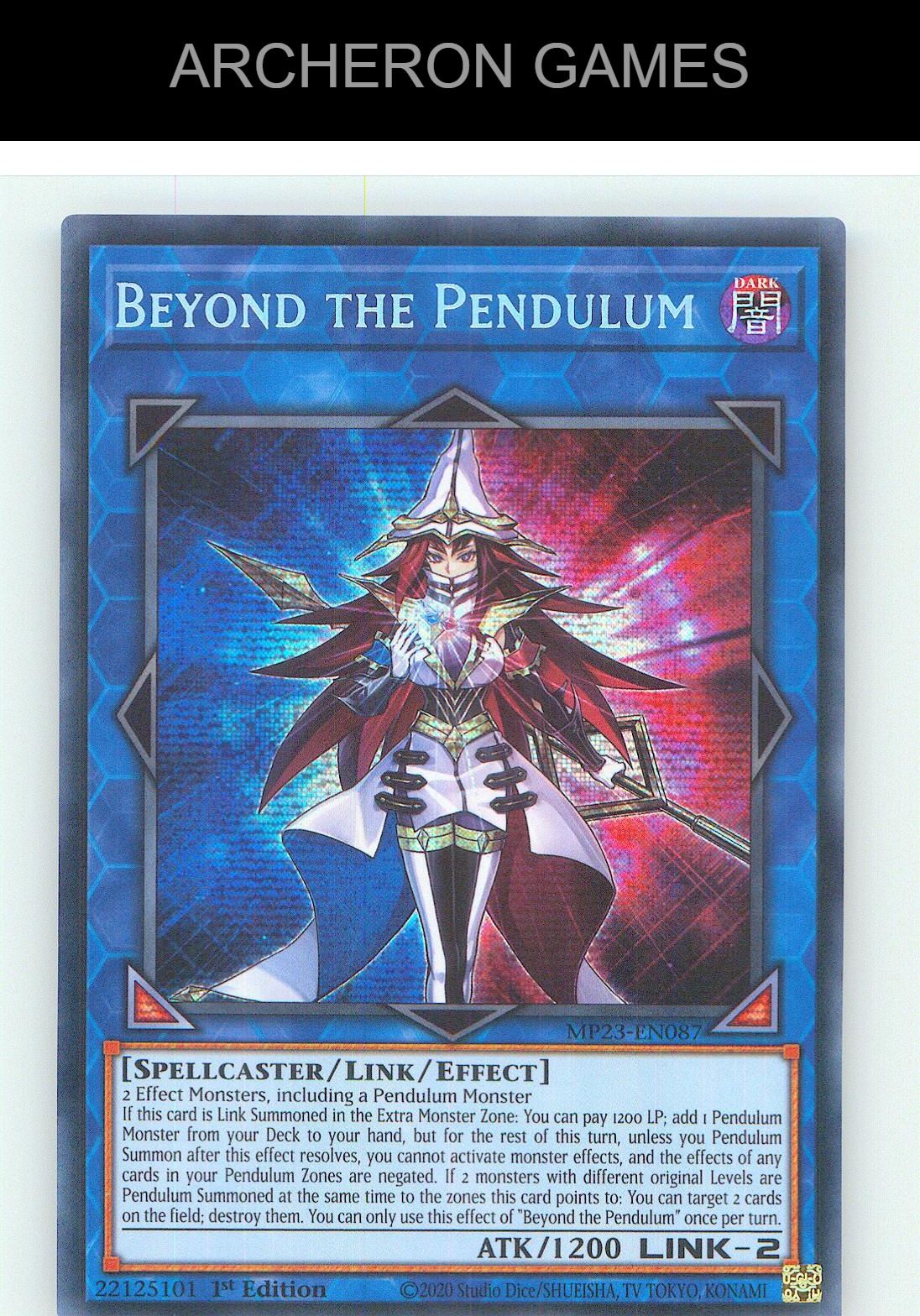 Beyond the Pendulum Prismatic Secret Rare YUGIOH Card 1st Edition
