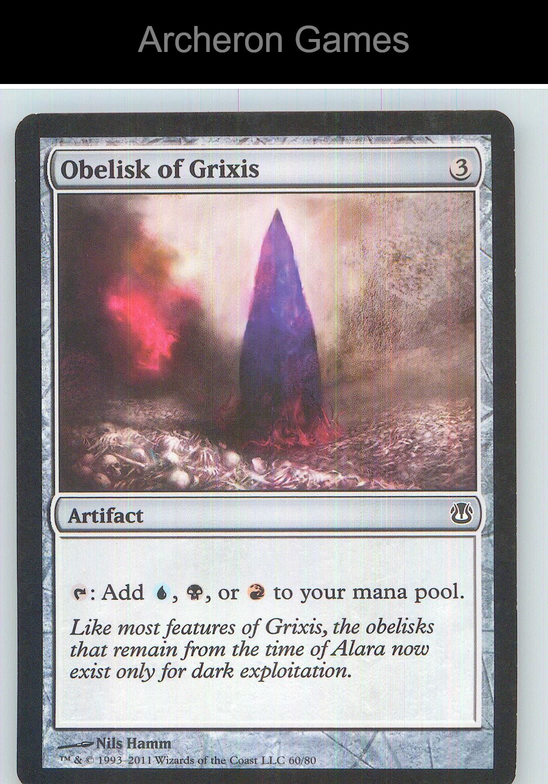 Obelisk of Grixis DDH 60 C MTG Card NM/EX+